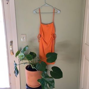 Bright Orange Zara Dress